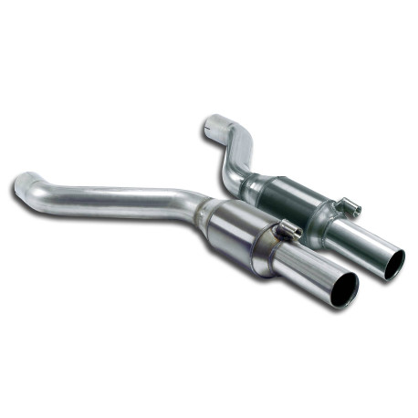 SISTEME DE EVACUARE SUPERSPRINT Supersprint Front exhaust with Metallic catalytic converter right + left BMW E36 Compact - All models | race-shop.ro