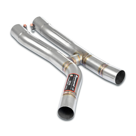 SISTEME DE EVACUARE SUPERSPRINT Supersprint "H-Pipe" Mid section BMW F87 M2 Competition 18-21 (with valve) | race-shop.ro