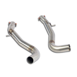 Supersprint Connecting pipes BMW F87 M2 Competition 18-21 (with valve)