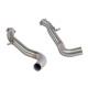 SISTEME DE EVACUARE SUPERSPRINT Supersprint Connecting pipes BMW F87 M2 Competition 18-21 (with valve) | race-shop.ro