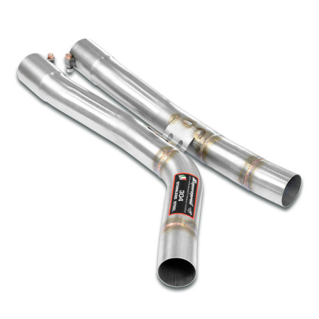 SISTEME DE EVACUARE SUPERSPRINT Supersprint Straight pipe mid section BMW F87 M2 Competition 18-21 (with valve) | race-shop.ro
