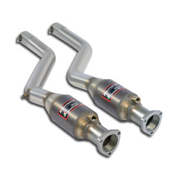 Supersprint Race Metallic catalytic converters. BMW E46 M3 3.2i Coupé/Cabrio (Euro) 00-06 (Sport - 2 x Ø60mm)