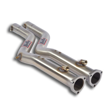 SISTEME DE EVACUARE SUPERSPRINT Supersprint Front pipes kit. BMW E46 M3 3.2i Coupé/Cabrio (Euro) 00-06 (Sport - 2 x Ø60mm) | race-shop.ro