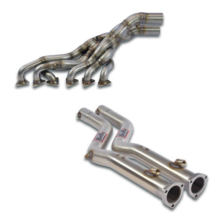 SISTEME DE EVACUARE SUPERSPRINT Supersprint Race Headers package RHD BMW E46 M3 3.2i Coupé/Cabrio (Euro) 00-06 (Race - 2 x Ø63,5mm) | race-shop.ro