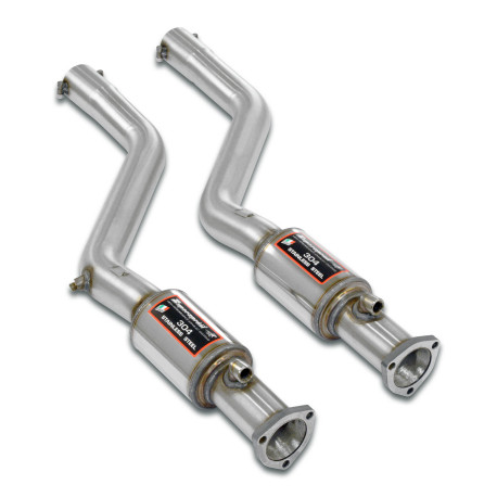 SISTEME DE EVACUARE SUPERSPRINT Supersprint Front exhaust kit right + left BMW E46 M3 3.2i Coupé/Cabrio (Euro) 00-06 (Race - 2 x Ø63,5mm) | race-shop.ro