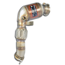 Supersprint Turbo downpipe kit + Metallic catalytic Right BMW G90 M5 xDrive 24+ (with valve)