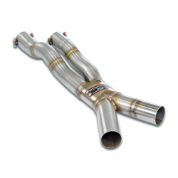 Supersprint "H-Pipe" mid exhaust section BMW F97 X3 M 19-21 (with valve)
