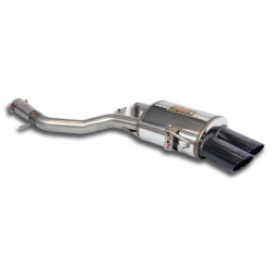 Supersprint Rear exhaust Right 100x75 "Gun Metal Grey" ALPINA B5 (F10 / F11) 4.4i V8 10-12