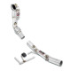 SISTEME DE EVACUARE SUPERSPRINT Supersprint Turbo downpipe kit + Metallic catalytic converter - Deletes GPF CUPRA FORMENTOR VZ 2.0 TSI 21+ | race-shop.ro