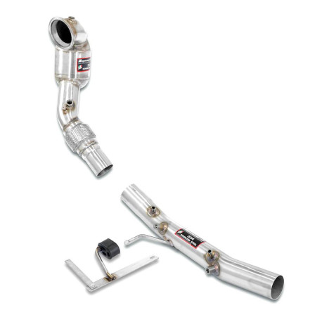SISTEME DE EVACUARE SUPERSPRINT Supersprint Turbo downpipe kit + Metallic catalytic converter - Deletes GPF CUPRA FORMENTOR VZ 2.0 TSI 21+ | race-shop.ro