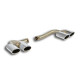 SISTEME DE EVACUARE SUPERSPRINT Supersprint Endpipe kit 4 exit ov. 90x60 Right + ov. 90x60 Left (for stock diffuser) MERCEDES W246 B 160 1.6T 15+ | race-shop.ro