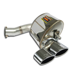 Supersprint Rear exhaust Right 120x80 MERCEDES W211 E 200 Kompressor (Sedan + S.W.) 06-09