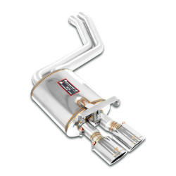 Supersprint Rear exhaust 90x70 MERCEDES 190E 2.6 86-93 (Dual Pipe)