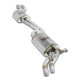 SISTEME DE EVACUARE SUPERSPRINT Supersprint Centre + rear exhaust "Stealth" MERCEDES W124 400 E V8 91-93 | race-shop.ro