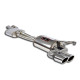 SISTEME DE EVACUARE SUPERSPRINT Supersprint Centre + Rear exhaust 90x70 MERCEDES C124 E 200 / E 220 16v (M111) 93-96 | race-shop.ro