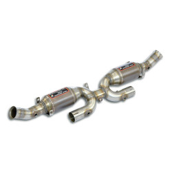 Supersprint Front exhaust Right - Left + Metallic catalytic converter PORSCHE 993 Carrera (Coupè / Cabrio) 3.6i 94-98