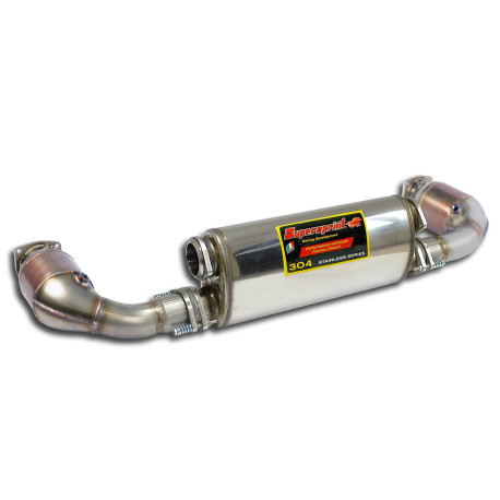 SISTEME DE EVACUARE SUPERSPRINT Supersprint Rear exhaust Right - Left "Sport" + Metallic catalytic converters PORSCHE 997 Turbo 3.6i 06-09 | race-shop.ro