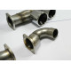 SISTEME DE EVACUARE SUPERSPRINT Supersprint Rear exhaust Right - Left "Sport" + Metallic catalytic converters PORSCHE 997 Turbo 3.6i 06-09 | race-shop.ro
