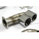 SISTEME DE EVACUARE SUPERSPRINT Supersprint Rear exhaust Right - Left "Sport" + Metallic catalytic converters PORSCHE 997 Turbo 3.6i 06-09 | race-shop.ro