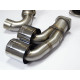 SISTEME DE EVACUARE SUPERSPRINT Supersprint Rear exhaust Right - Left "Sport" + Metallic catalytic converters PORSCHE 997 Turbo 3.6i 06-09 | race-shop.ro