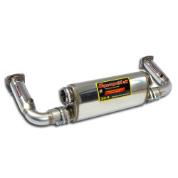 Supersprint Rear exhaust Right - Left "Sport" (Replaces catalytic converter) PORSCHE 997 Turbo 09+