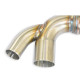 SISTEME DE EVACUARE SUPERSPRINT Supersprint Connecting pipe kit Right + Left for OEM end tips PORSCHE 991 Turbo 3.8i 13-15 | race-shop.ro