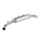 SISTEME DE EVACUARE SUPERSPRINT Supersprint Rear exhaust Right O70 - Left O70 + metallic catalytics PORSCHE 911 Coupè T - E - L - S 2.0L / 2.2L / 2.4L 66-73 | race-shop.ro