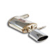 SISTEME DE EVACUARE SUPERSPRINT Supersprint Rear exhaust Left 145x95 SEAT LEON 5F ST Wagon 1.8 TSI 16-18 | race-shop.ro