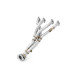 SISTEME DE EVACUARE SUPERSPRINT Supersprint Manifold Stainless steel (for OEM catalytic converter) (LHD + RHD) VW GOLF II GTi 1.8 8v Kat. 87-91 | race-shop.ro