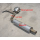 SISTEME DE EVACUARE SUPERSPRINT Supersprint Centre pipe (Replaces OEM front exhaust) VW GOLF VII GTD 2.0 13+ (Sound Generator) | race-shop.ro