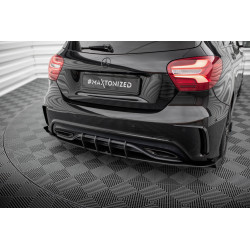 Splittere laterale spate Street Pro + Flaps Mercedes-Benz A AMG-Line W176 Facelift