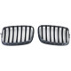 Bazár RACES grilă (Sport Performance) pentru BMW X5 E70 X6 E71 06-13, negru lucios DETERIORAT | race-shop.ro