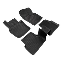 Covorașe 3D din cauciuc pentru VOLKSWAGEN Tiguan 2007-2015 4 bucăți
