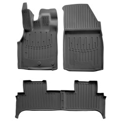 3D Covorașe auto de cauciuc pentru RENAULT Grand Scenic 3 2009-2016 4 buc.