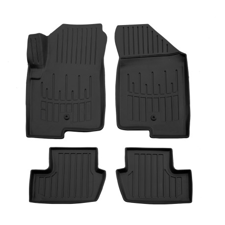 Dedicate 3D Covorașe auto de cauciuc pentru JEEP Compass 2006-2016 4 buc. | race-shop.ro