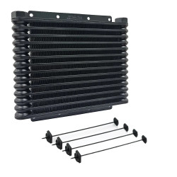 Radiator ulei motor/transmisie universal (32mm) 14 rânduri AN10