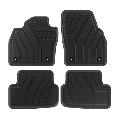 Dedicate Covorașe auto ECO din cauciuc, set 4 piese, pentru Seat IBIZA V 2017-up | race-shop.ro