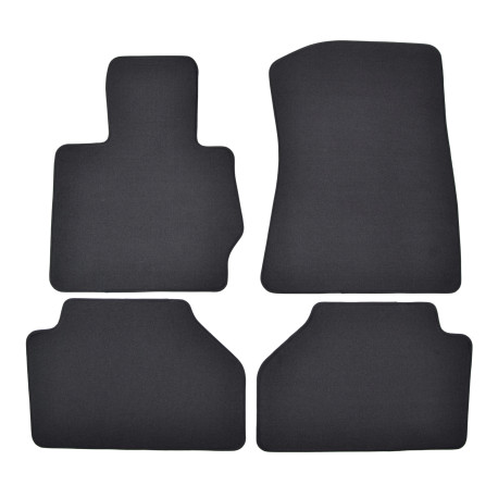 Dedicate Covorașe auto premium din velur antracit pentru BMW X3 F25 2010-2018 4 bucăți | race-shop.ro