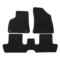 Covorașele textile auto pentru Peugeot 3008 2009-2016 3 bucăți
