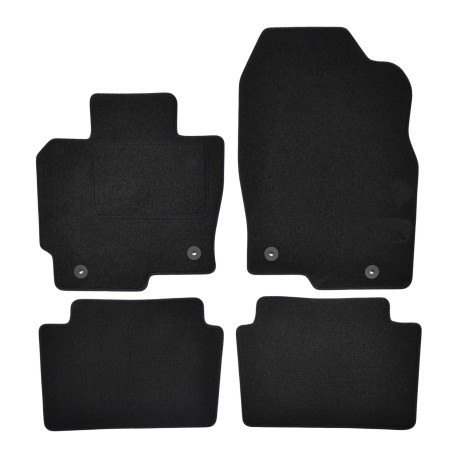 Dedicate Covorașele textile auto pentru Mazda CX-5 2011-2017 4 bucăți | race-shop.ro