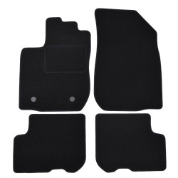 Covorașele textile auto pentru DACIA Logan 2012-2020 4 bucăți