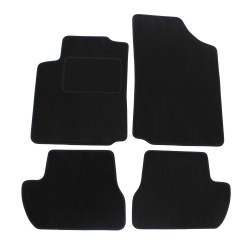 Covorașele textile auto pentru Citroen C-2 2003-2009 4 bucăți