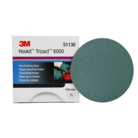 Scule electrice/ cu acumulator 3M disc abraziv Trizact D150 P6000 | race-shop.ro