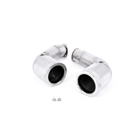 SISTEME DE EVACUARE Milltek Milltek downpipe cu diametru mare și fără catalizator pentru Audi RSQ8 4.0 V8 Bi-Turbo (fără GPF) 2020+ | race-shop.ro