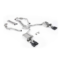 Milltek evacuare cat-back (mai sonor) pentru Audi S5 3.0 V6 Turbo Sportback (B9) (diferențial sport, LHD) 2019+ - tipsuri Cerako