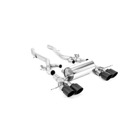 SISTEME DE EVACUARE Milltek Milltek sistem de evacuare axle-back pentru BMW M2 Coupe (GPF) 2023+ - ornamente Cerakote | race-shop.ro