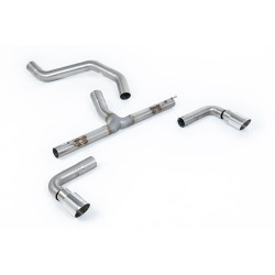 Milltek GPF-back exhaust non-resonated for INEOS Grenadier B58 3.0 I6 Turbo Petrol (non-GPF) 2023+ - Twin polished tips