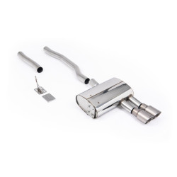 Milltek sistem de evacuare GPF-back pentru Mini Cooper S 2.0 Turbo (F56) (GPF) 2020-2024 - set 2 tipsuri titan periat