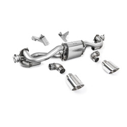 Milltek GPF-back exhaust for Porsche Boxster 718 GTS & Spyder 4.0 (GPF, Manual) 2020+ - Polished tips