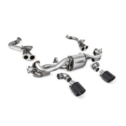 Milltek Cat-back exhaust for Porsche Boxster 718 GTS & Spyder 4.0 (GPF) 2019-2020 - Carbon tips